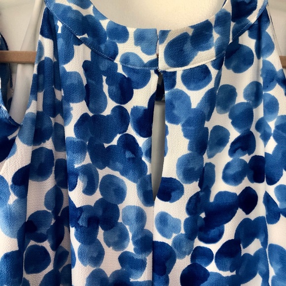 Plus Size London Times Cold Shoulder Dress - Picture 6 of 10